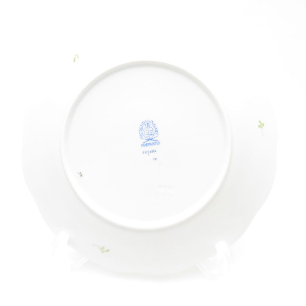美品 Herend ヘレンド ウィーンの薔薇 VRH 517 中皿 2枚 ペア 19cm  