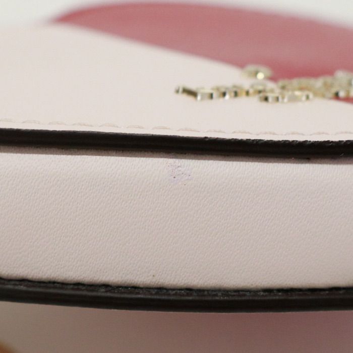 ケイトスペード Kate Spade コインケース レザー バイカラー ハート型