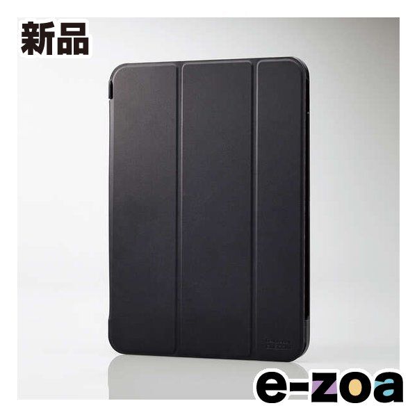 ELECOM  エレコム iPad 第10世代/フラップケース ソフトレザー/高さ調整/スリープ対応 TB-A23RWVHBK (2589400)