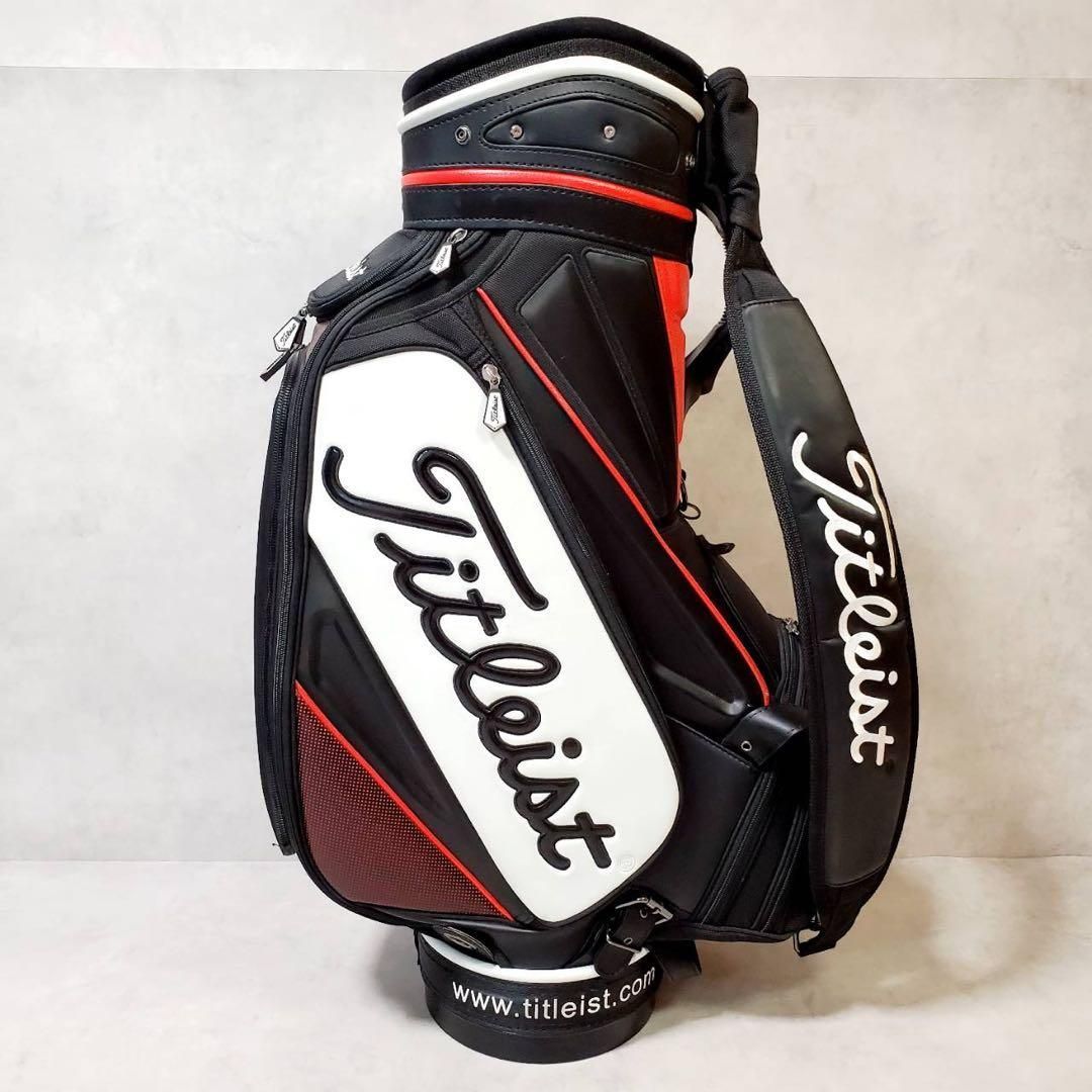 美品】Titleist タイトリスト キャディバッグ ゴルフバッグ ツアー