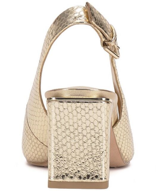 送料無料 ヴィンスカムート レディース パンプス シューズ Women s Hamden-B Slingback Pumps Egyptian G Reptile Metallic KIN-KAAI_COM