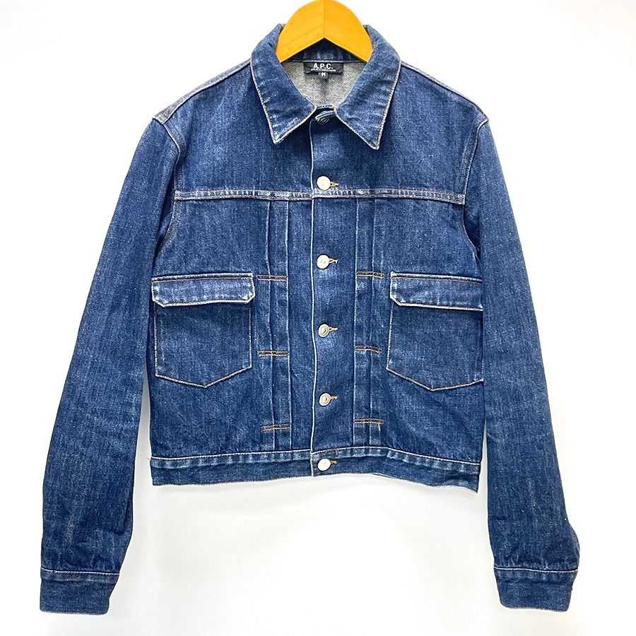 A.P.C アーペーセー メンズ M デニム Gジャン セルビッチ 赤耳