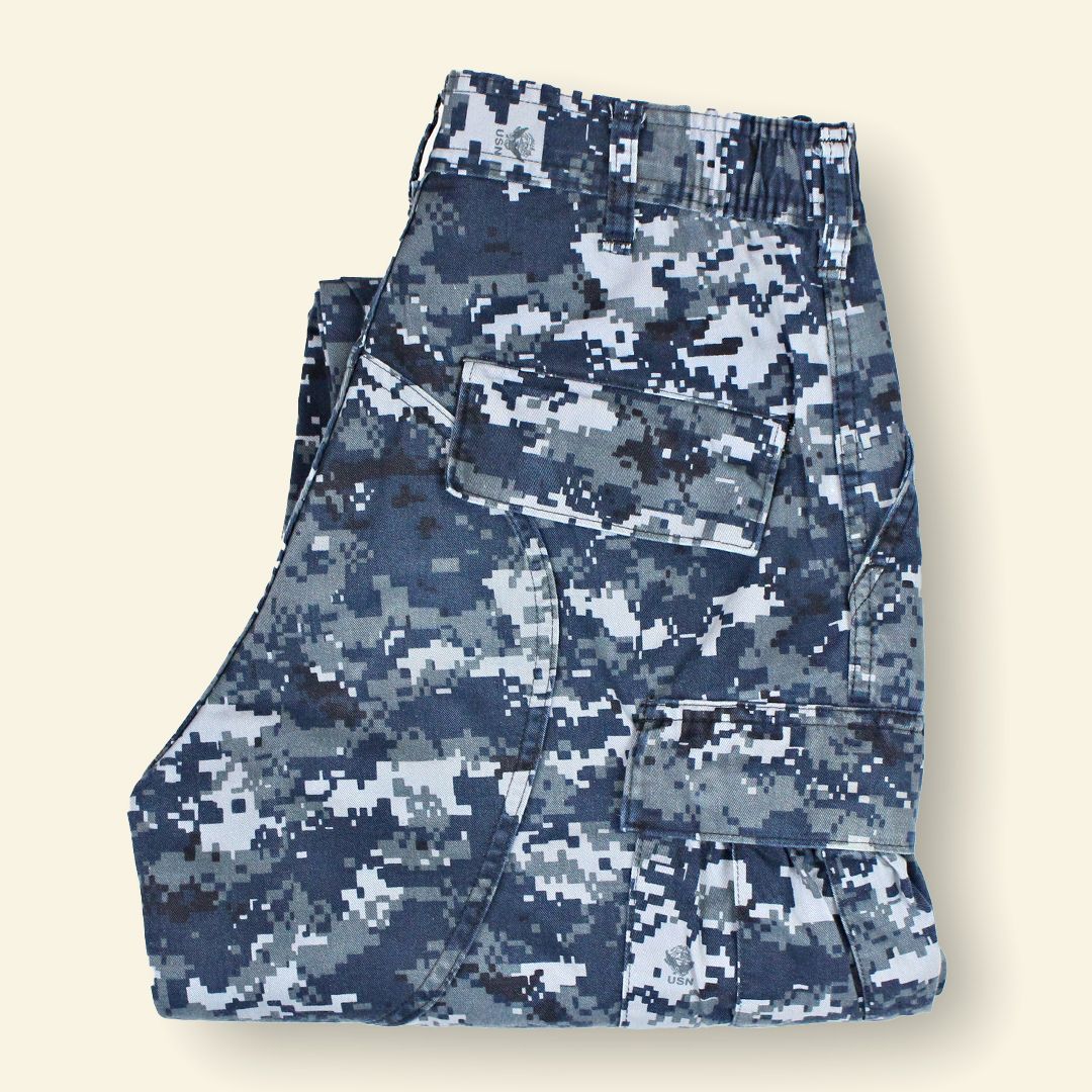 米軍　ミリタリーパンツ　デジタル迷彩　サバゲー