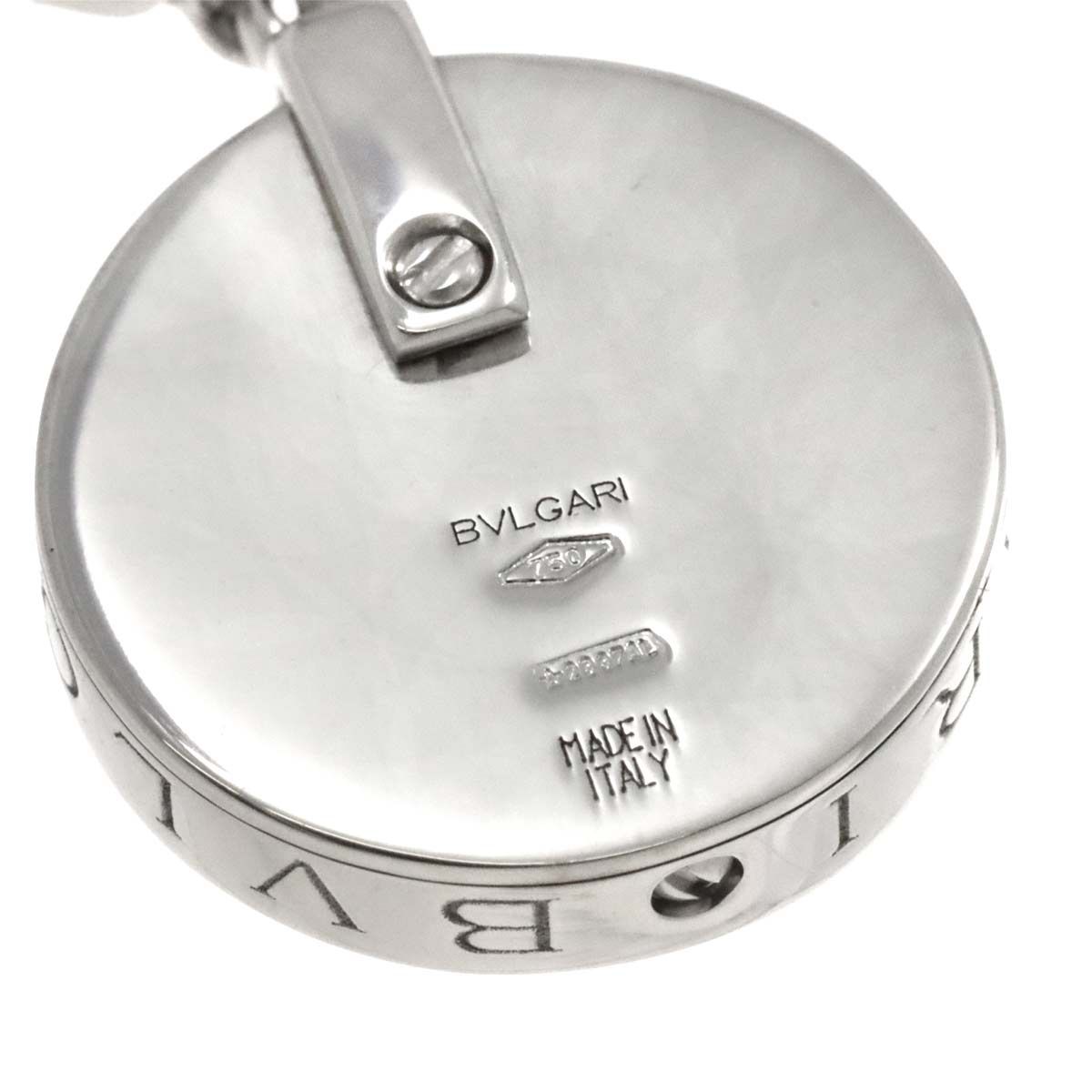 ブルガリ BVLGARI オプティカル オニキス チャーム K18 WG ホワイトゴールド 750 ペンダント トップ Charm Pendant  Top 90255786 - メルカリ