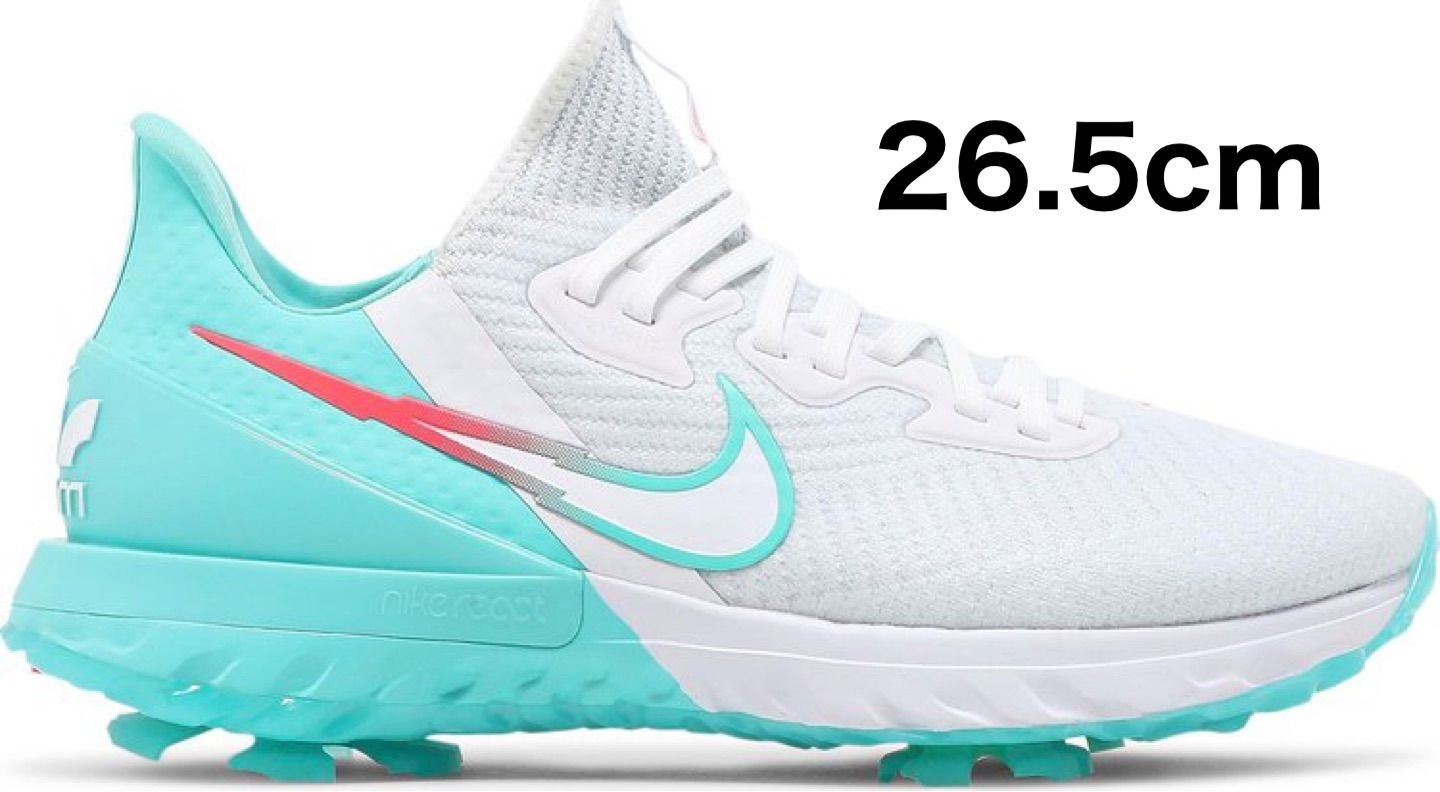 26.5cm]NIKE AIR ZOOM INFINITY TOUR WHITE/AURORA GOLF SHOES ナイキ