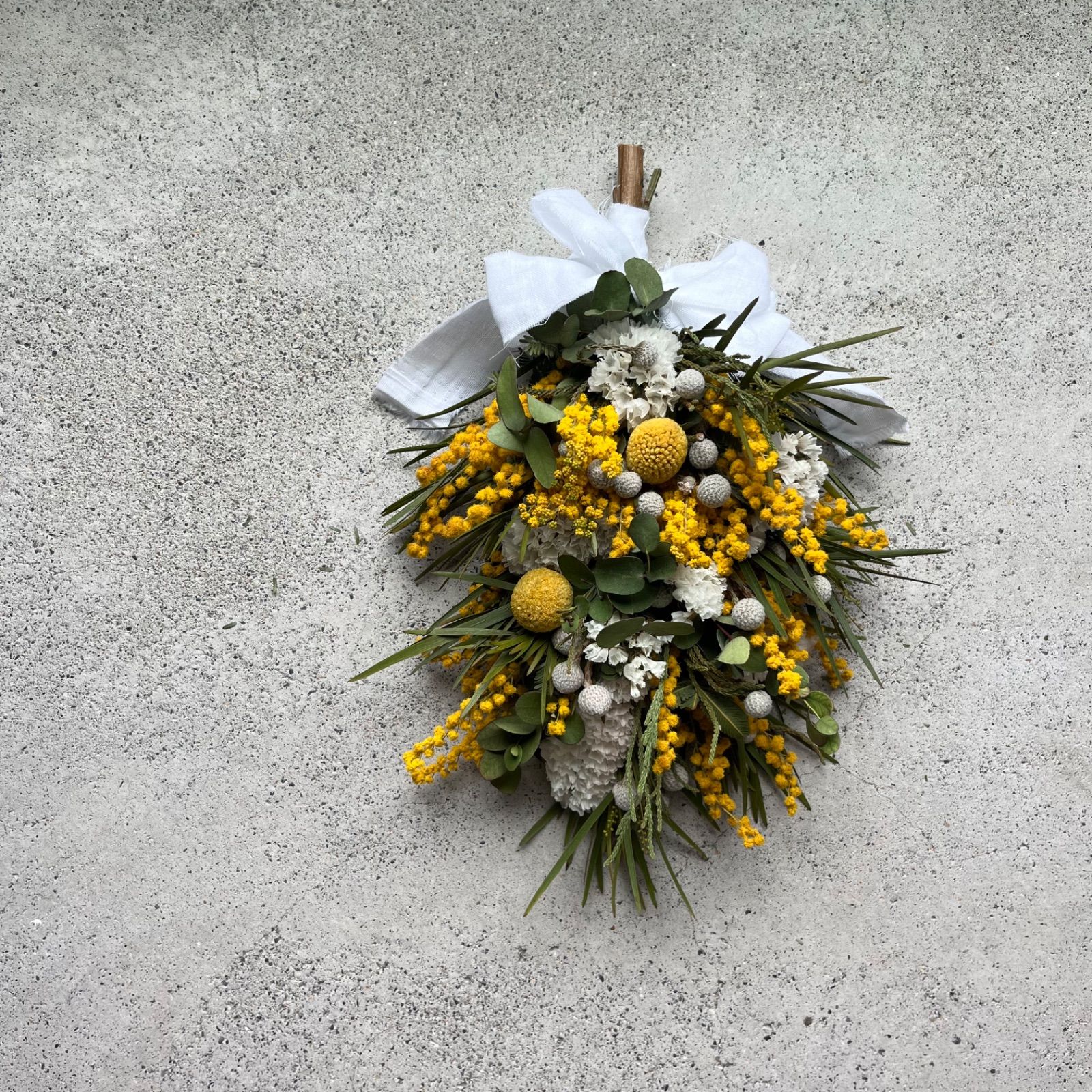 ドライフラワー スワッグ ミモザ ミモザスワッグ プレゼント 贈り物