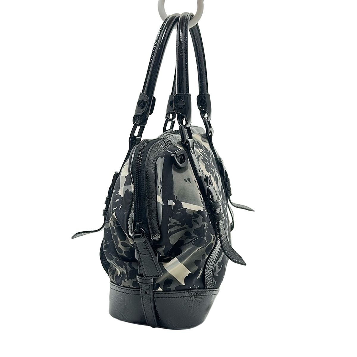 BURBERRY PRORSUM ハンドバッグ Burberry Prorsum Micro Studded Brown Large Boston Bag tote