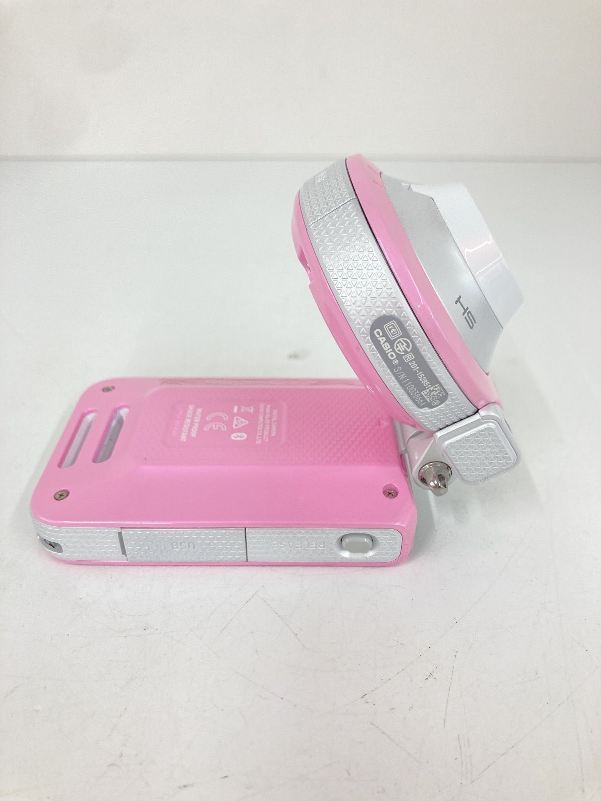 美品 CASIO EXILIM EX-FR100 ピンク デジタルカメラ 通電未確認 