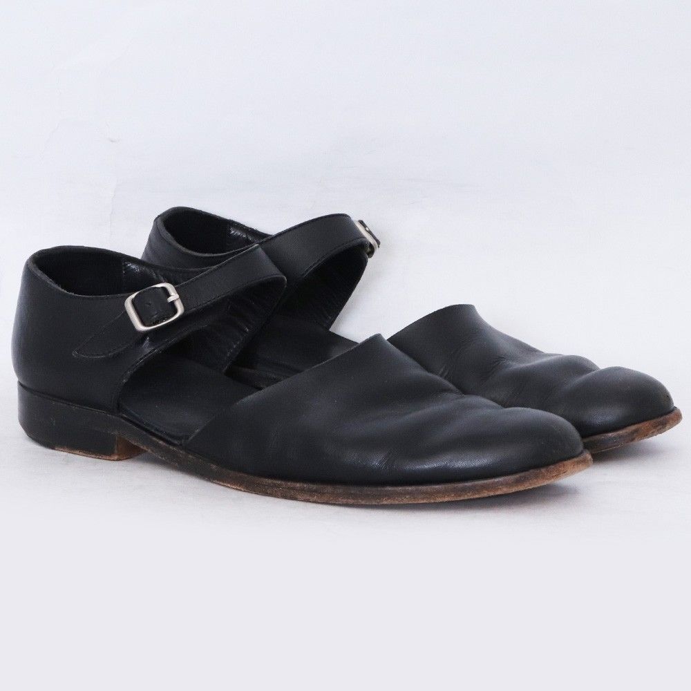 SUNSEA Cut-off Normandie Mule サイズ3 ブラック - メルカリ