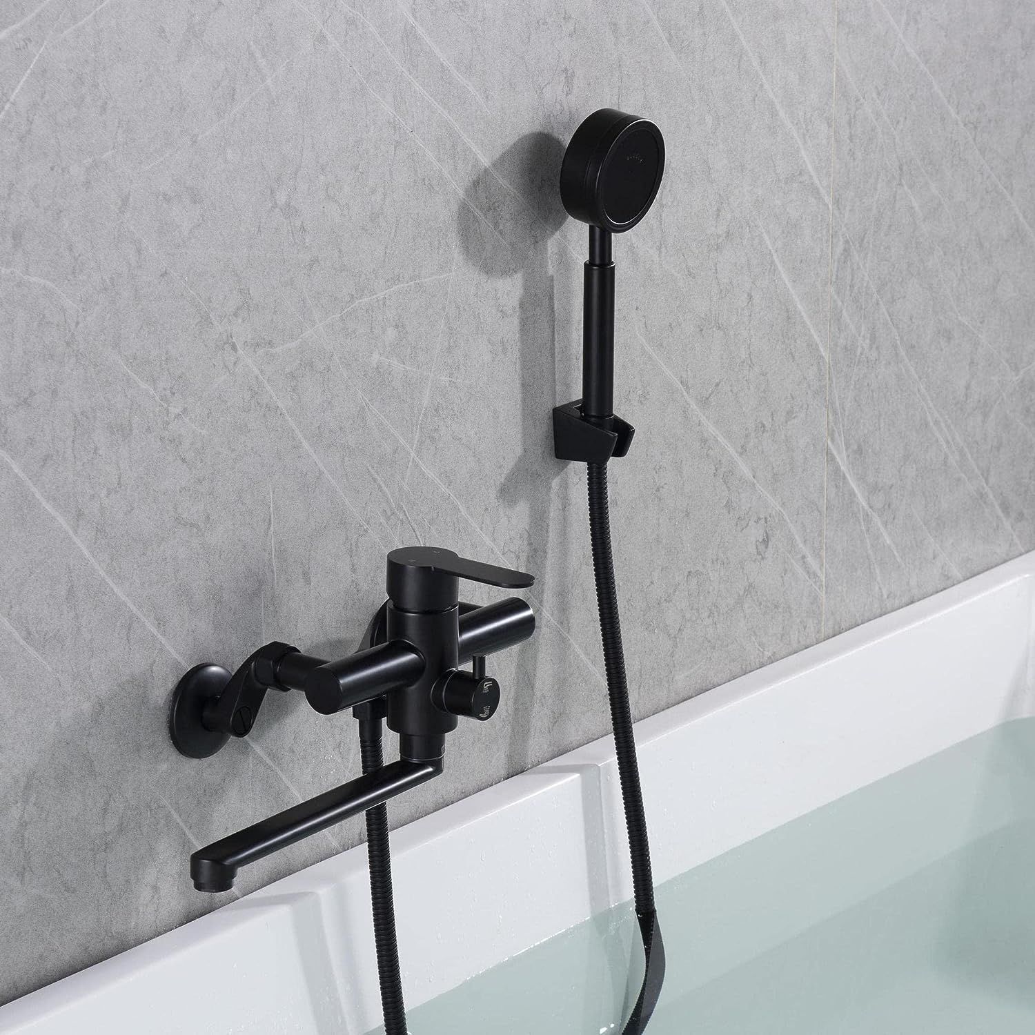 新品 Hefo 浴室用水栓 混合栓 シャワー シャワー水栓 水圧極細水流
