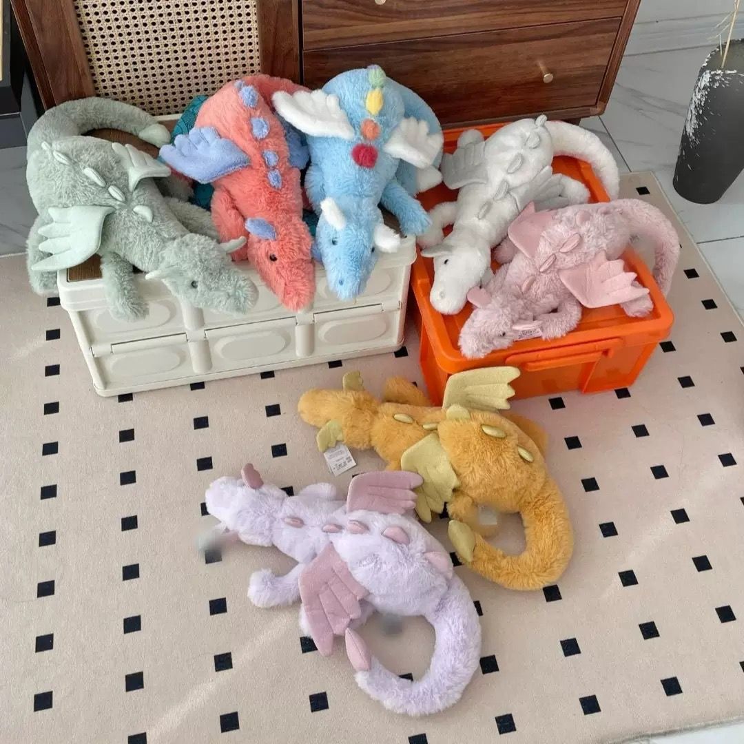 jelly cat ホワイトドラゴン型ぬいぐるみ JELLY CAT JELLYCAT（ジェリーキャット） Snow Dragon Large