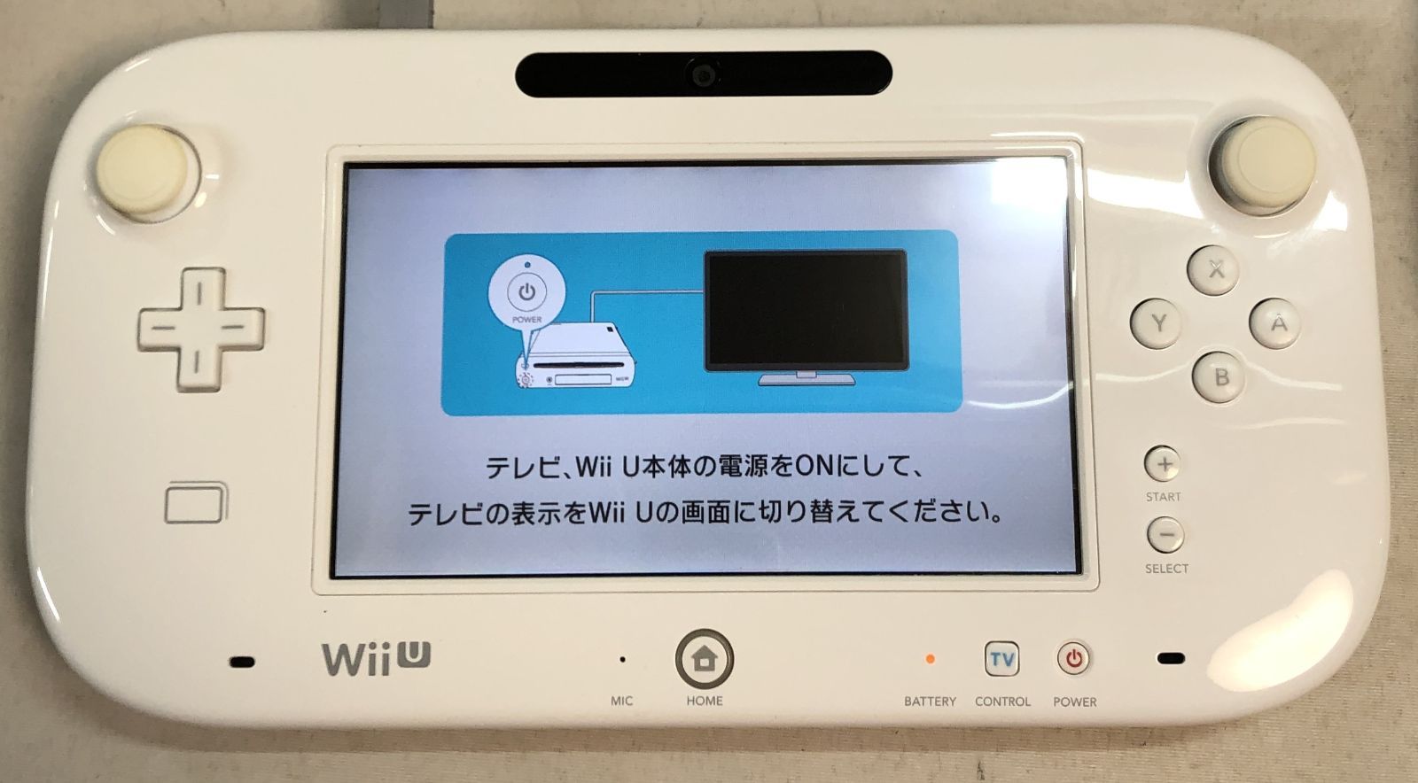 【動作確認済】WiiU 本体 ホワイト マリオカートセット 任天堂 Wii U マリオカート8 セット 本体 シロ 白 中古 付属品完