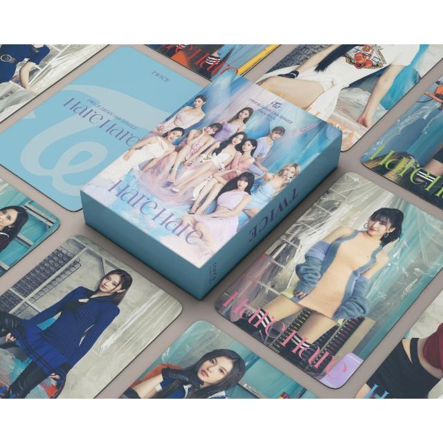TWICE トレカ55枚セット Hare Hare ロモカード - メルカリ
