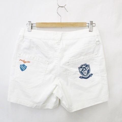 78 パーリーゲイツ 定価22,000円 ショートパンツ 白 ホワイト 1 M