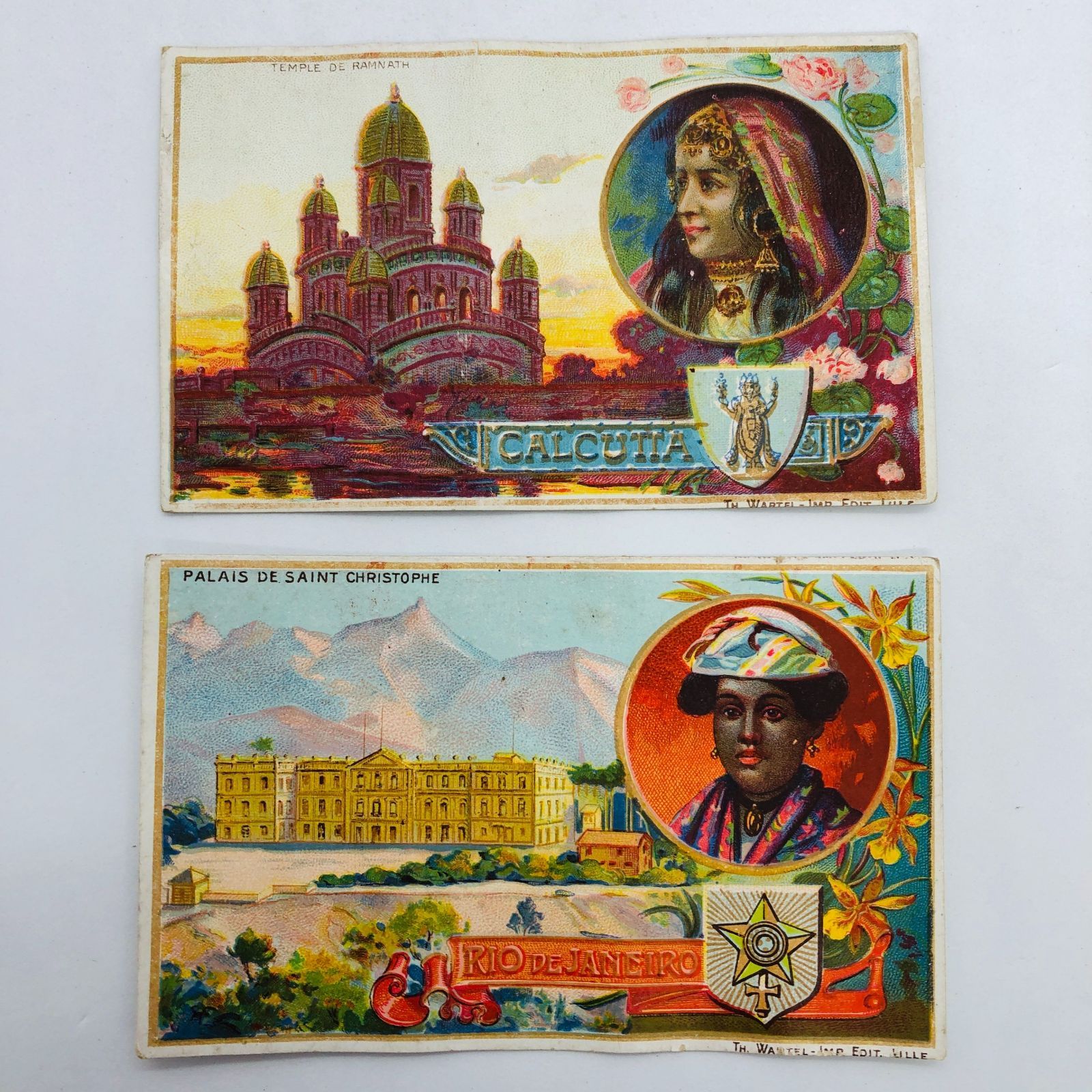 6枚セット! まとめ 】クロモカード フランス アンティーク ※シャンク