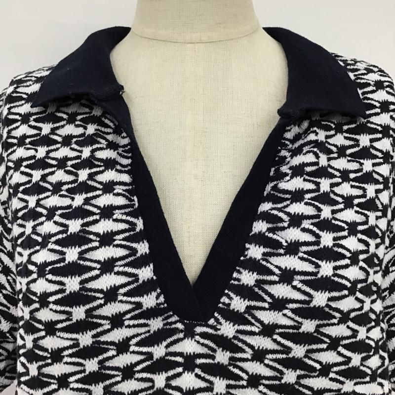 ZARA ザラ カットソー 半袖 5039 454 044 ジャガード スキッパー