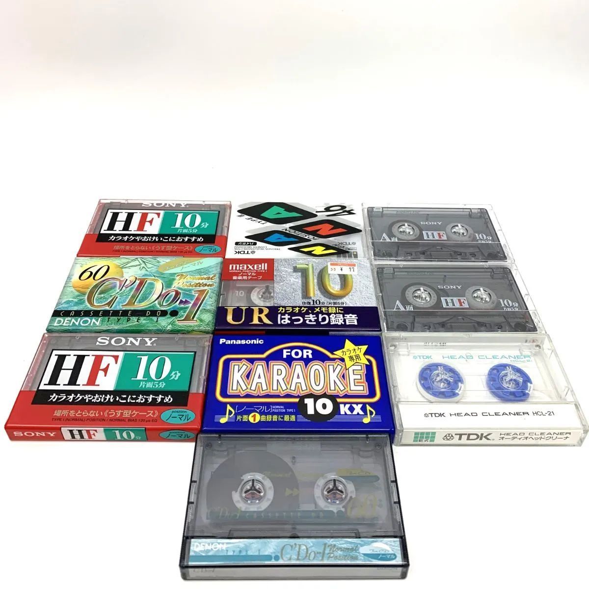 新品 未開封 カセットテープ まとめ売り TDK maxell 付か