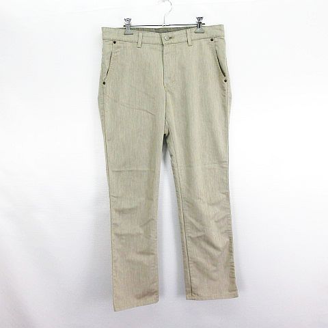 エドウィン EDWIN INTERNATIONAL BASIC FC403S パンツ ボトムス ストレート ヘリンボーン 白樺成分 32 ベージュ ※EKM