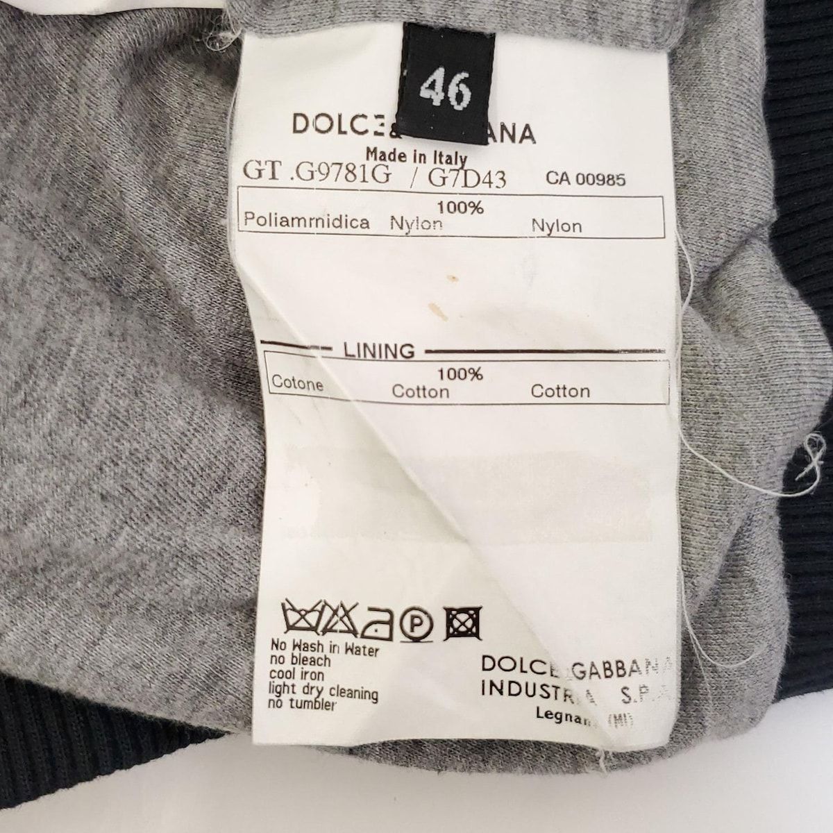 Dolce&Gabbana ブルゾン　46 DOLCE&GABBANA(ドルチェアンドガッバーナ) ブルゾン サイズ46 S