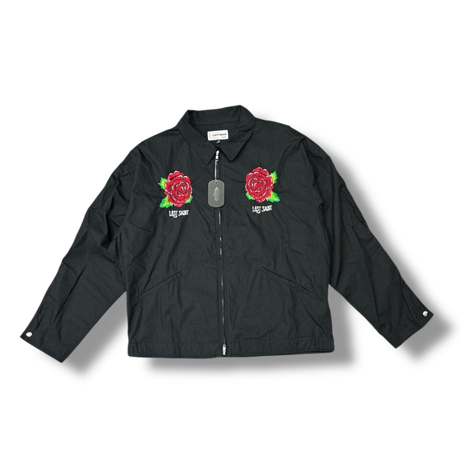 アットラスト チェック ブルゾン ドリズラー 参考上代126500円 未使用品 LASTMAN × SAINT MICHAEL 25SS