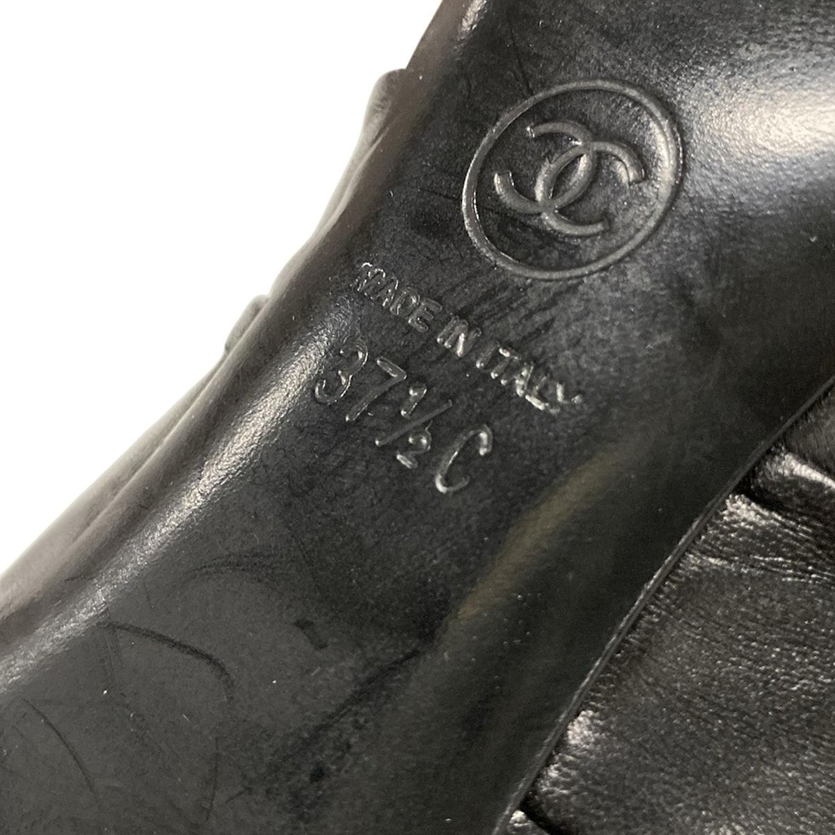 カメリア|ココマーク|ドレープ|アウトソール張替済 レザー