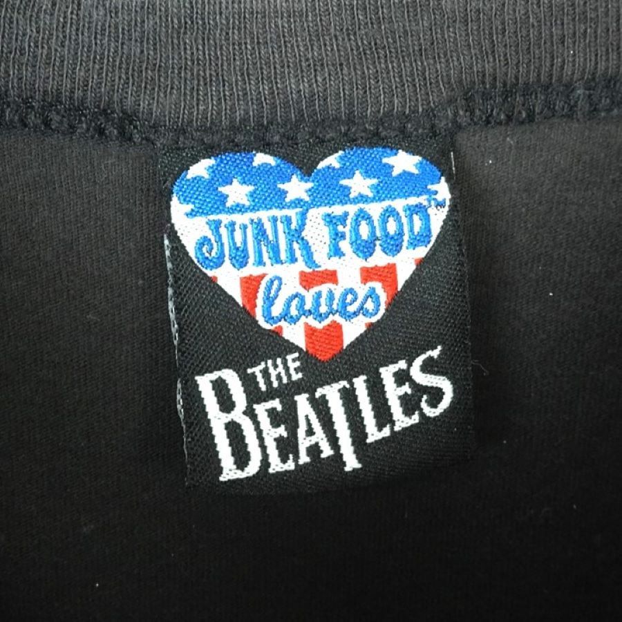 ビートルズ バンドTシャツ junkfood アメリカ製 Women's The Beatles Rooftop Vintage Destroy Tee – Junk Food