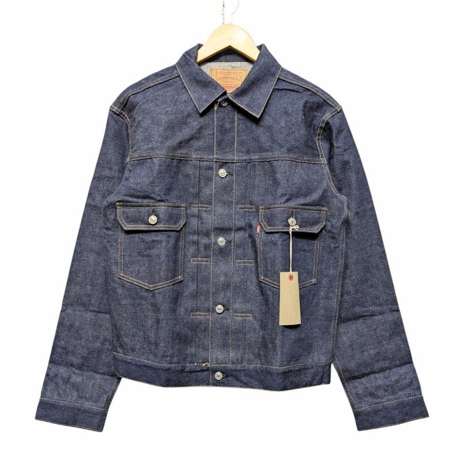 未使用品 WAREHOUSE Lot 2002XX 2ND TYPE(Early 1960's Paper tag) ウエアハウス セカンドタイプ 紙パッチ デニムジャケット サイズ 40