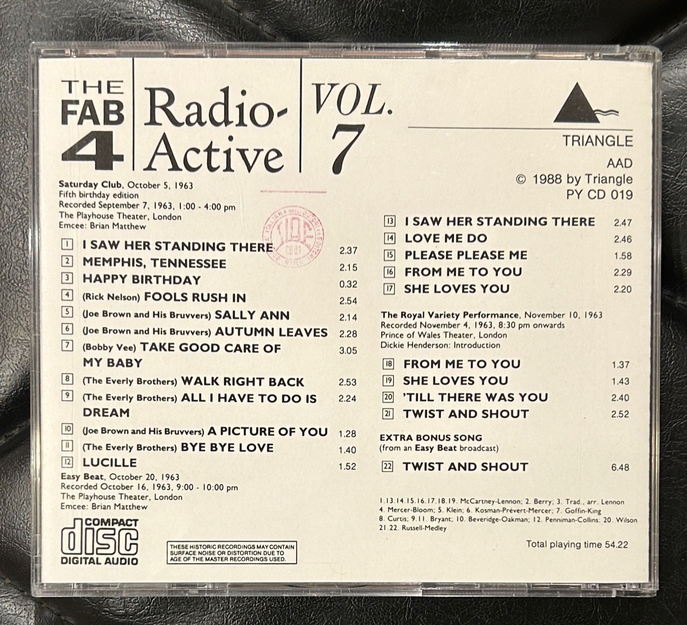 【輸入盤CD】The Beatles 「Radio Active Vol.7」 ビートルズ Fab Four ファブ・フォー - メルカリ