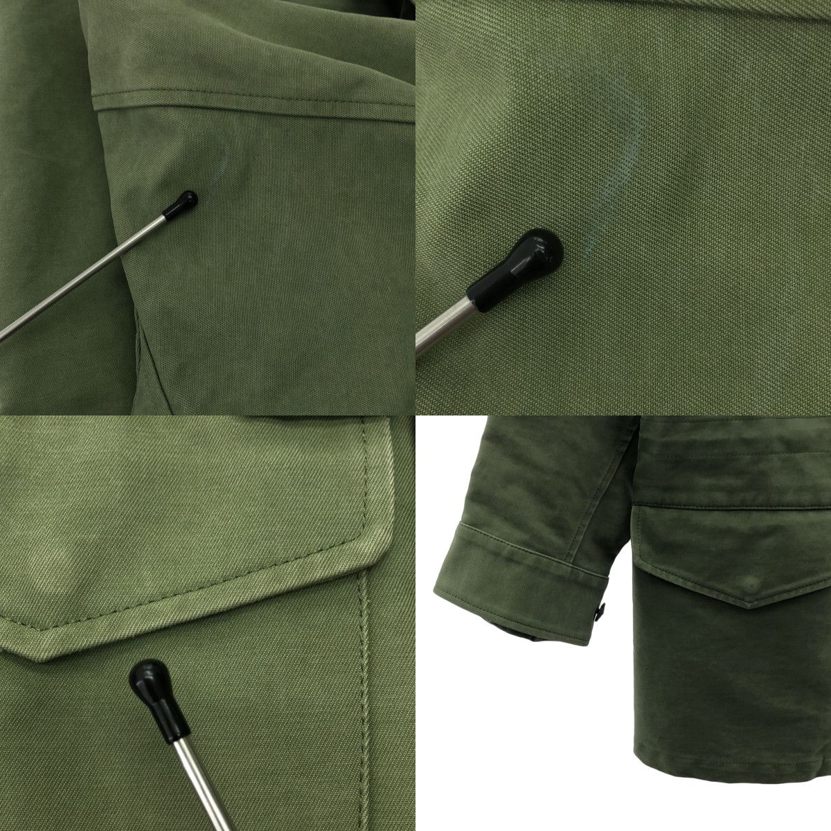 AURALEE / オーラリー | WASHED DOUBLE CLOTH FIELD JACKET M65 