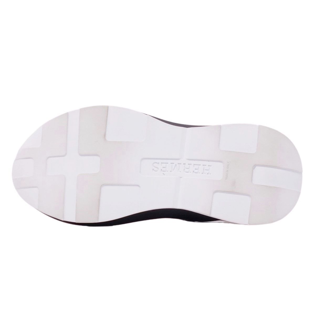 極美品 エルメス HERMES スニーカー レースアップ Gramme グラム 