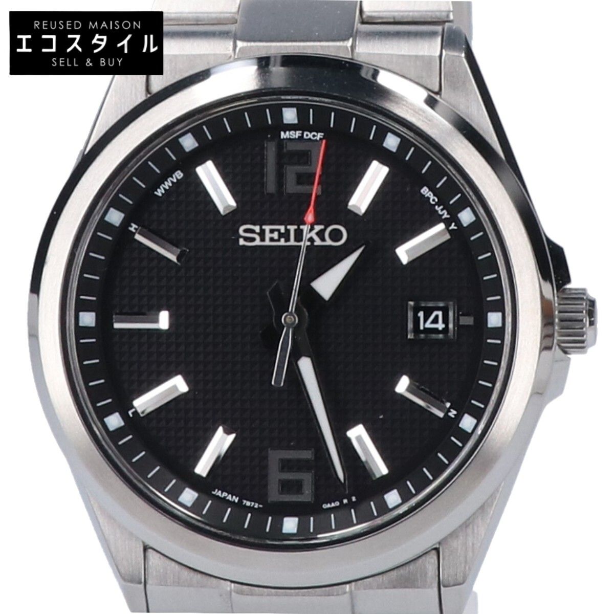 SEIKO セイコー 【新品同様】SBTM307 SEIKO SELECTION デイト ソーラー 