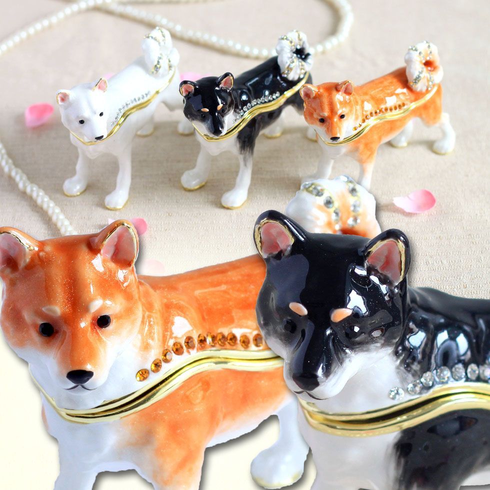 EX582 日本犬 いぬ 戌 干支 誕生日プレゼント 女性 クリスマス 置物