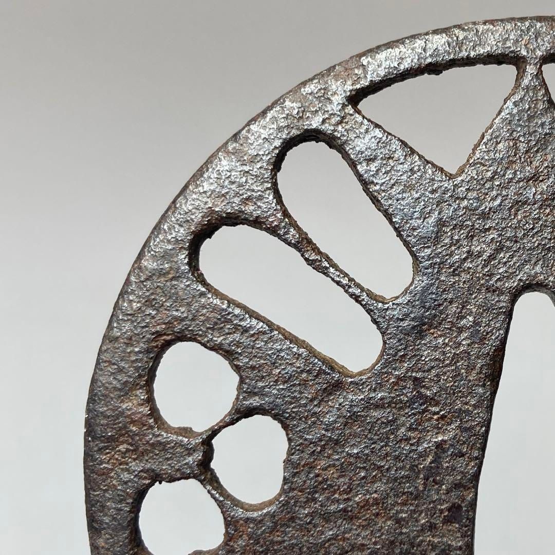 透かし刀鍔 重さ60g 東H5-0723 WWW_IBETON_RU