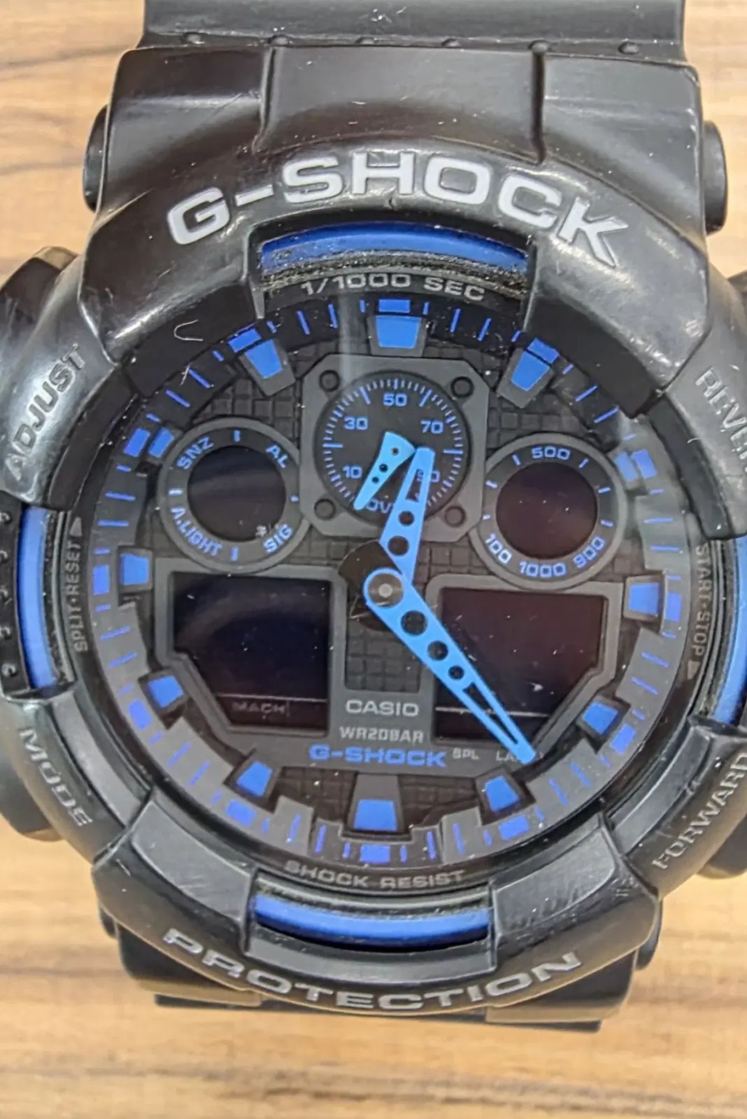 G SHOCK GA 100 リストウォッチ デジタルアナログ