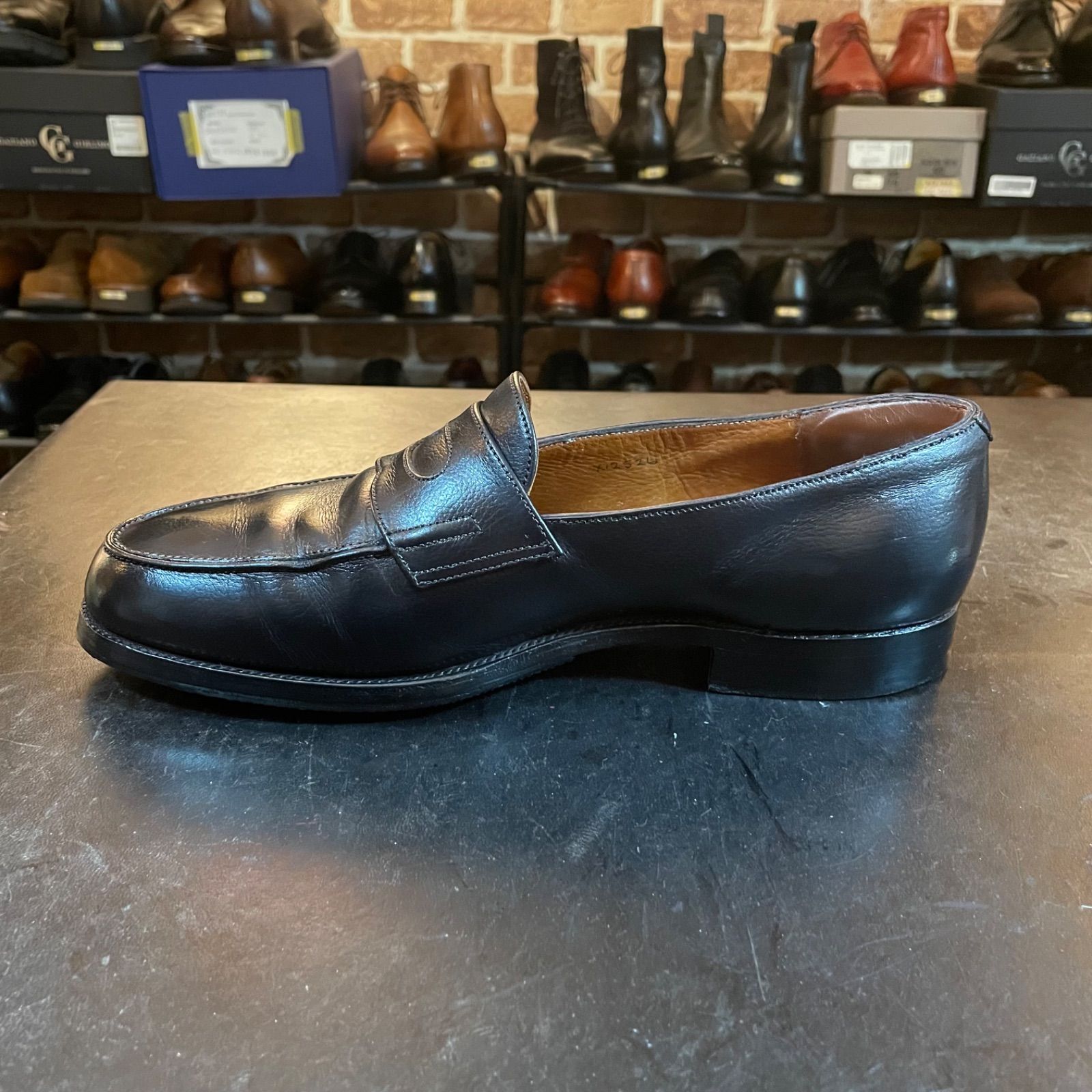 旧ロゴ JOHNLOBB ジョンロブ LOPEZ ロペス ローファー UK6.5E - メルカリ