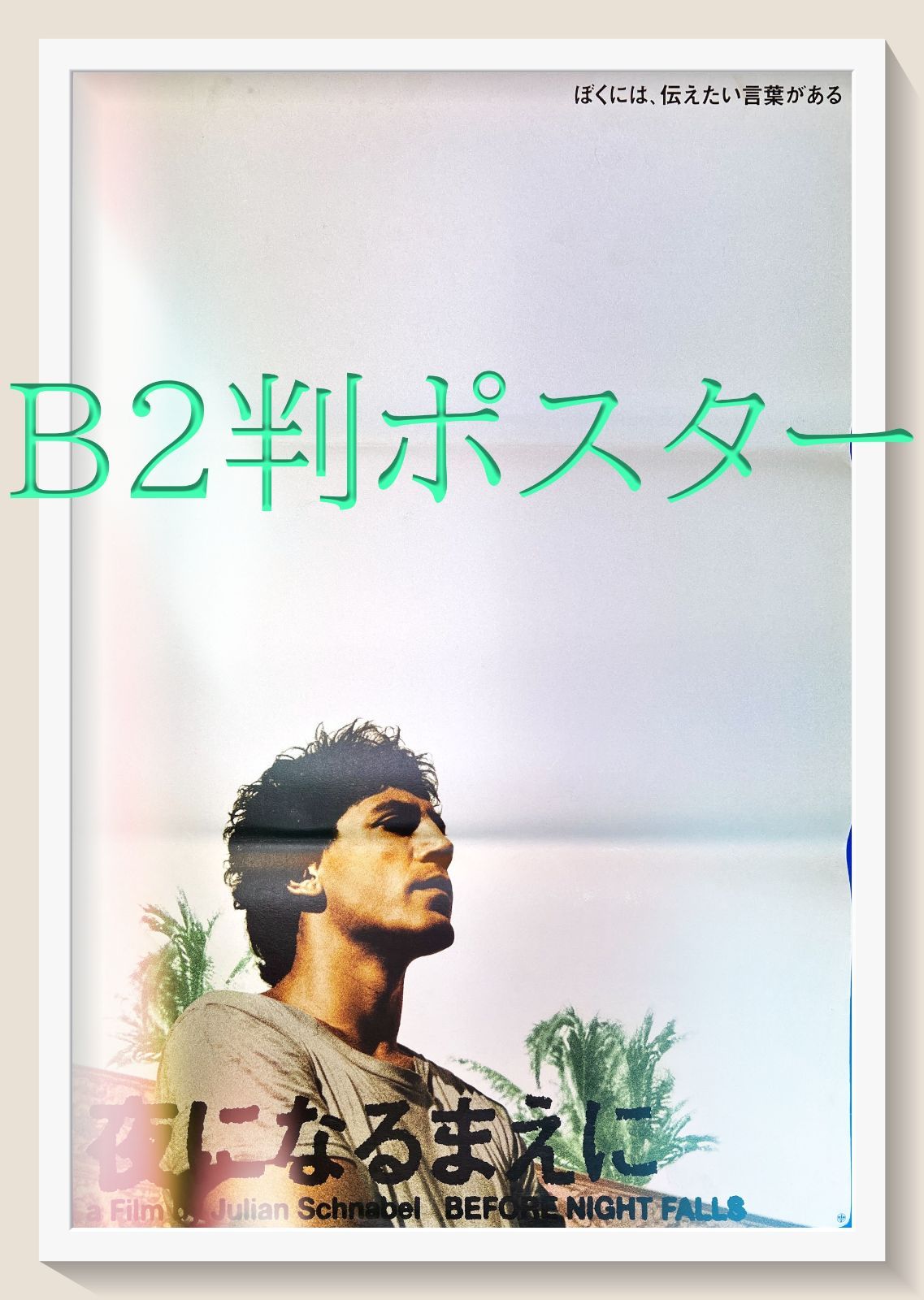 pt『夜になるまえに』映画B2判オリジナルポスター pt04864 ジュリアン