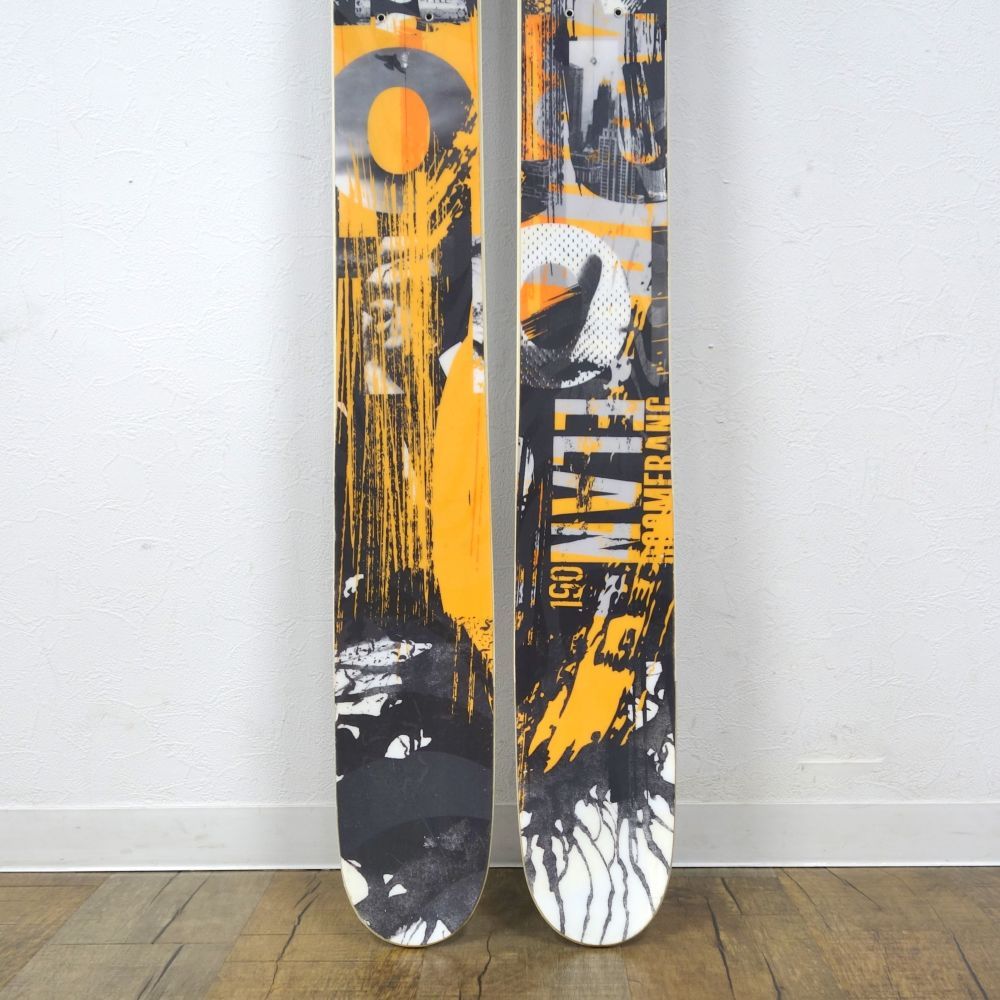 エラン ELAN Boomerang 190cm 2013年モデル ファット スキー 板 板のみ バックカントリー パウダー BC アウトドア エラン ELAN Boomerang 190cm 2013年モデル ファット スキー 板