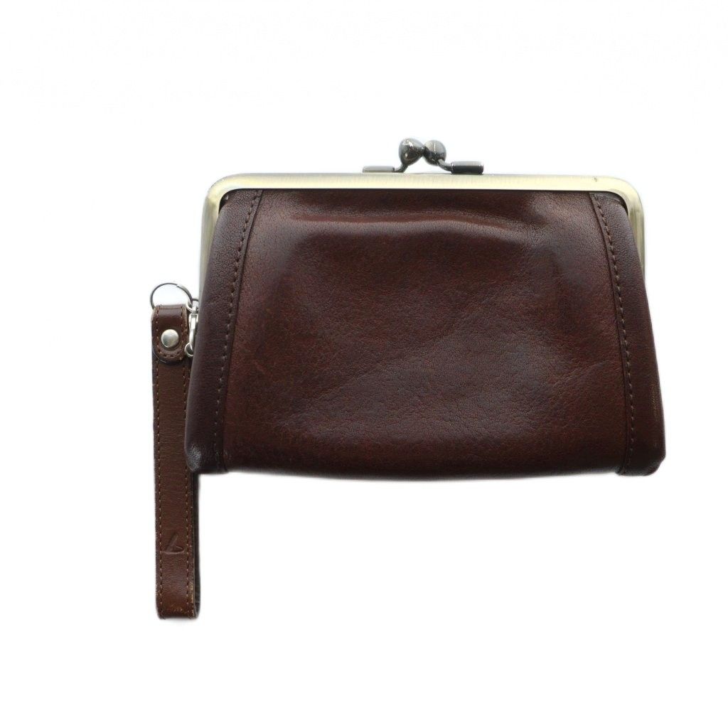 土屋鞄製造所 土屋鞄 小銭入れ コインケース ウォレット がま口 ロゴ レザー 茶 ブラウン GY18 |MQ