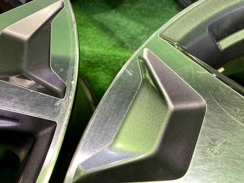 1円～！美品☆スバル フォレスター SJ5 純正17インチ 7J PCD100 +48 4本セット ENKEI製♪ 『フォレスター』 純正 SH5 17インチ鋳造アルミホイール 1本