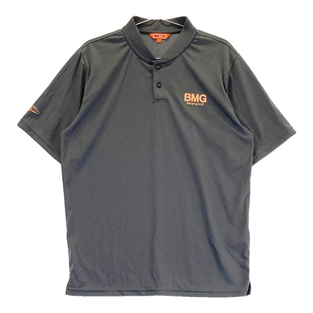 サイズ：S BEAMS GOLF ビームスゴルフ  襟付 半袖Tシャツ  ブルー系 [240101447901] ゴルフウェア レディース ストスト サイズ：S BEAMS GOLF ビームスゴルフ 襟付 半袖Tシャツ ブルー