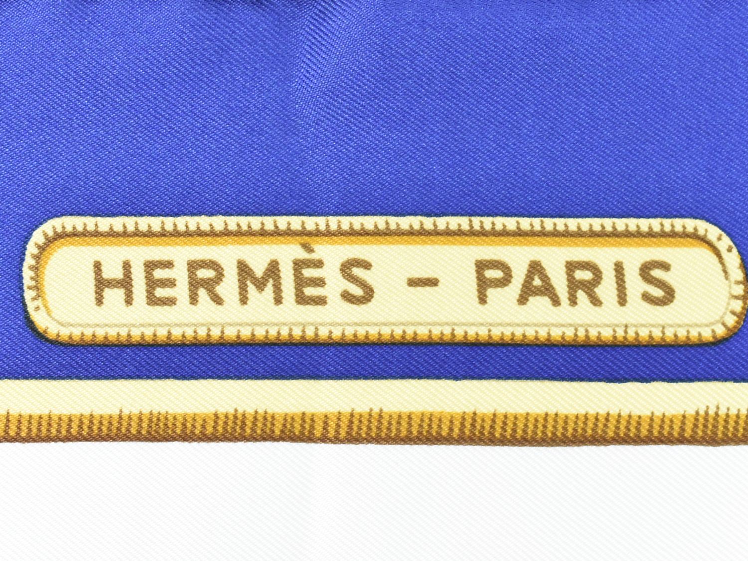 本物 エルメス HERMES スカーフカレ カレ90 Caraibes カリブ 推定  