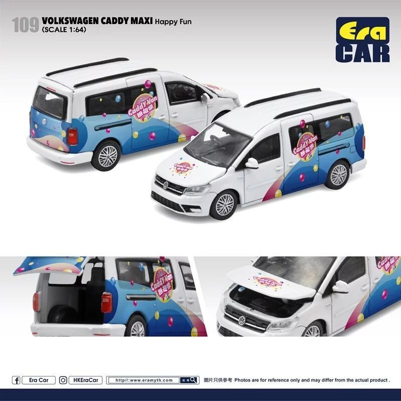 EraCar 1/64 109 VW Caddy Maxi Happy Fun - メルカリ