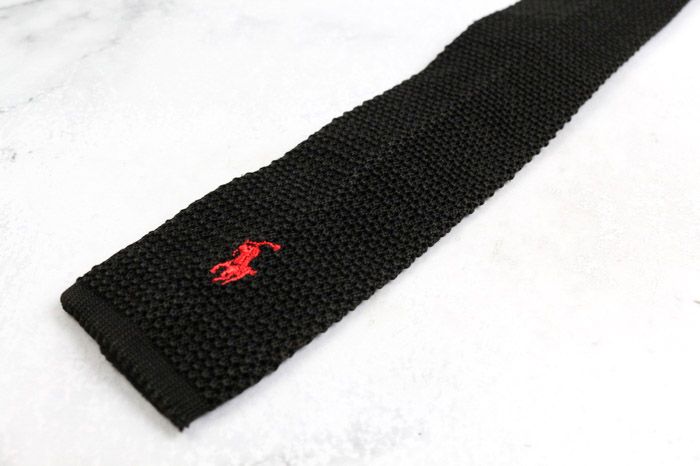 ラルフローレン ブランド ネクタイ ニットタイ ポニー コットン