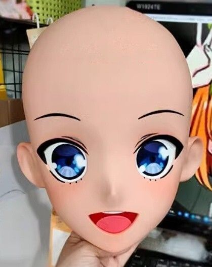 美少女 着ぐるみ マスク 瞳交換用4種類付き （美少女 着ぐるみ
