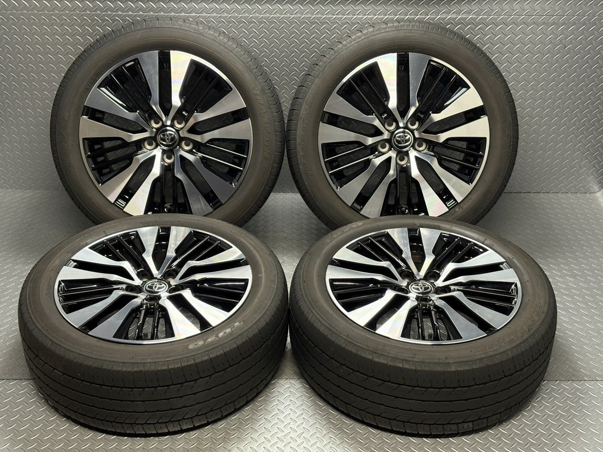 アルファード ヴェルファイア 純正ホイールセット1８インチPCD114.3☆4本 TOYOTA アルファード ヴェルファイア 30/35W系 Cパッケージ/G