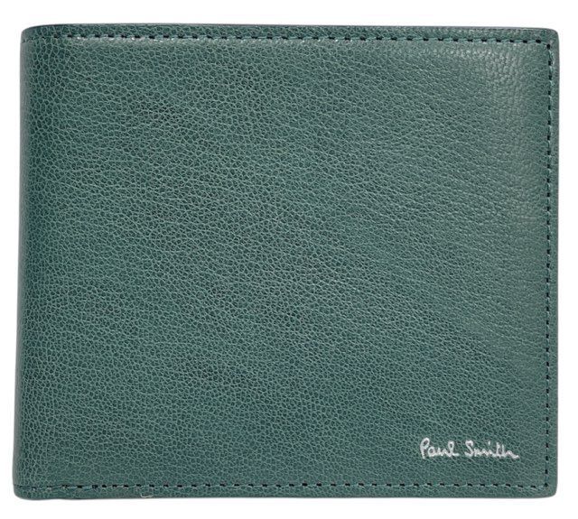 ポールスミス 財布 二つ折り財布 ファスナー財布 緑(グリーン) Paul Smith bpw253-51 ギフト 定番 彼氏 彼女 プレゼント  レディース 婦人 - 【セレクトショップ インスピレーション】- プレゼント＆ギフトのギフトモール