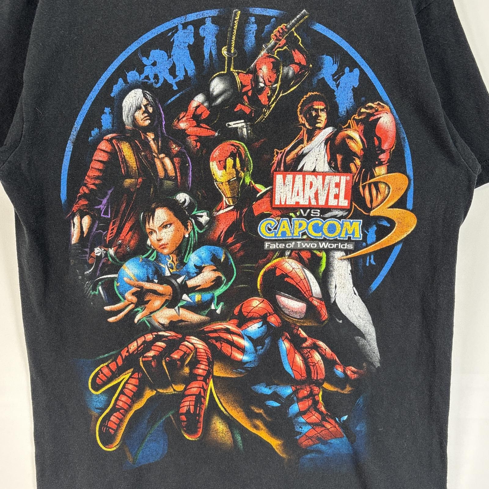 マーヴル・スーパーヒーローズ Tシャツ Lサイズ CAPCOM ビンテージ