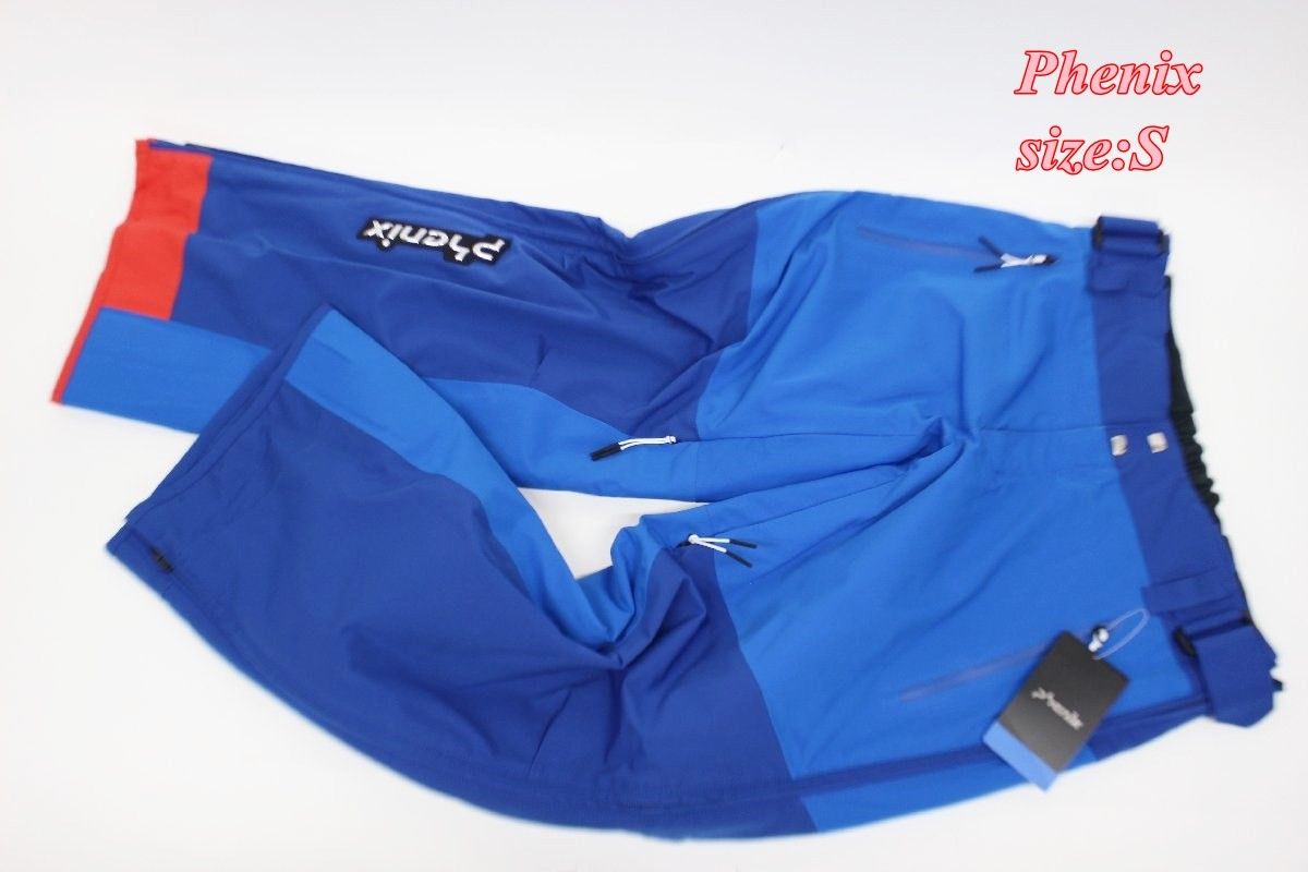 Phenix フェニックス メンズ スキーパンツ S ブルー PU6720B15 サイドフルオープン スポーツ R2412-170