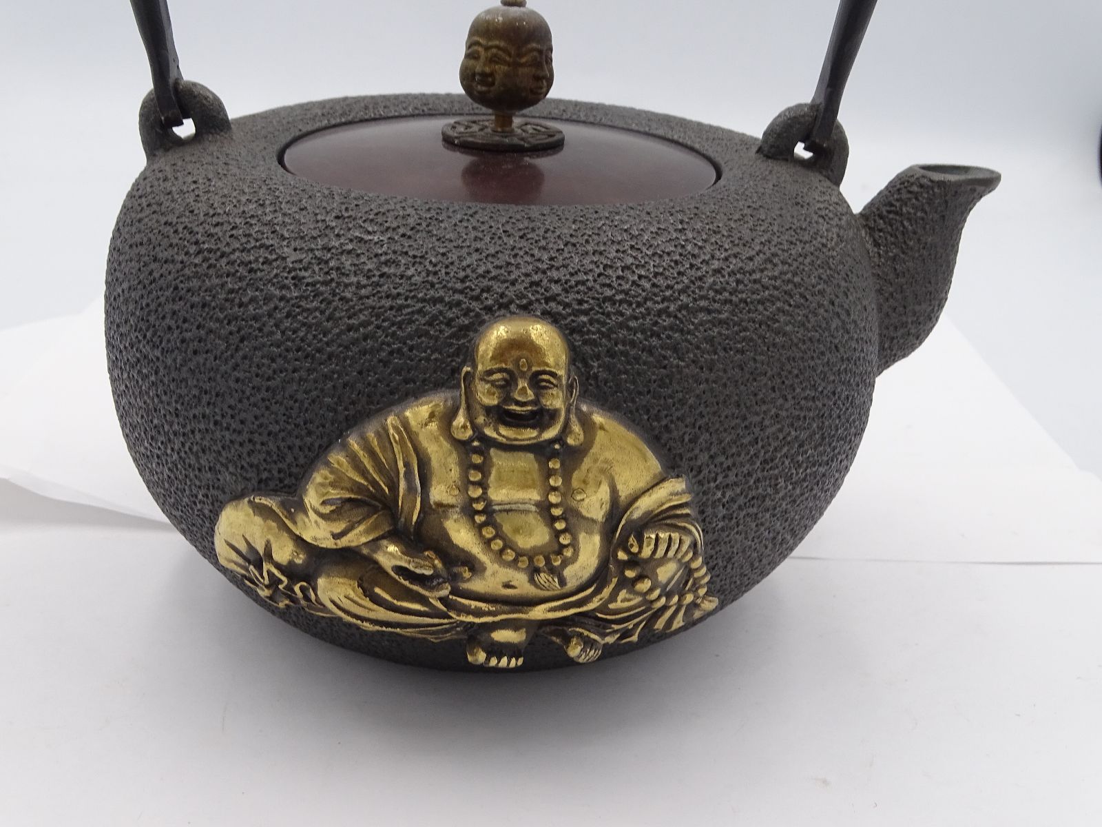 龍文堂造 銀象嵌提手 八角鉄瓶 茶道具　M413　GK1 龍文堂造 銀象嵌提手 八角鉄瓶 茶道具 M413 GK1