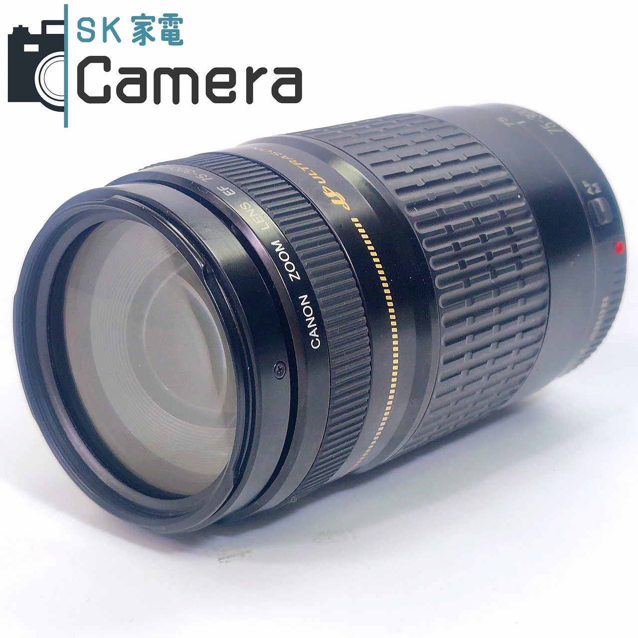 Canon EF 75-300ｍｍ F4-5.6 USM キャノン キャップ 付 28